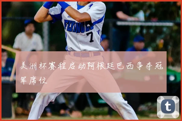 美洲杯赛程启动阿根廷巴西争夺冠军席位